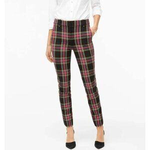 J.Crew Ruby full length plaid tartan pants 20
